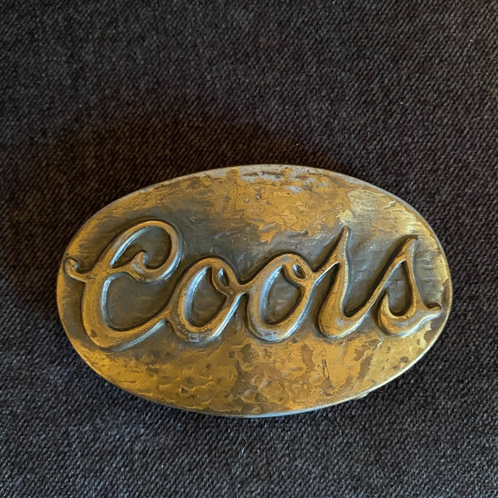 Coors Belt Buckle